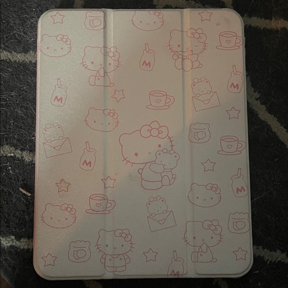 Hello Kitty Other - Hello Kitty Tablet Cover - White and Pink